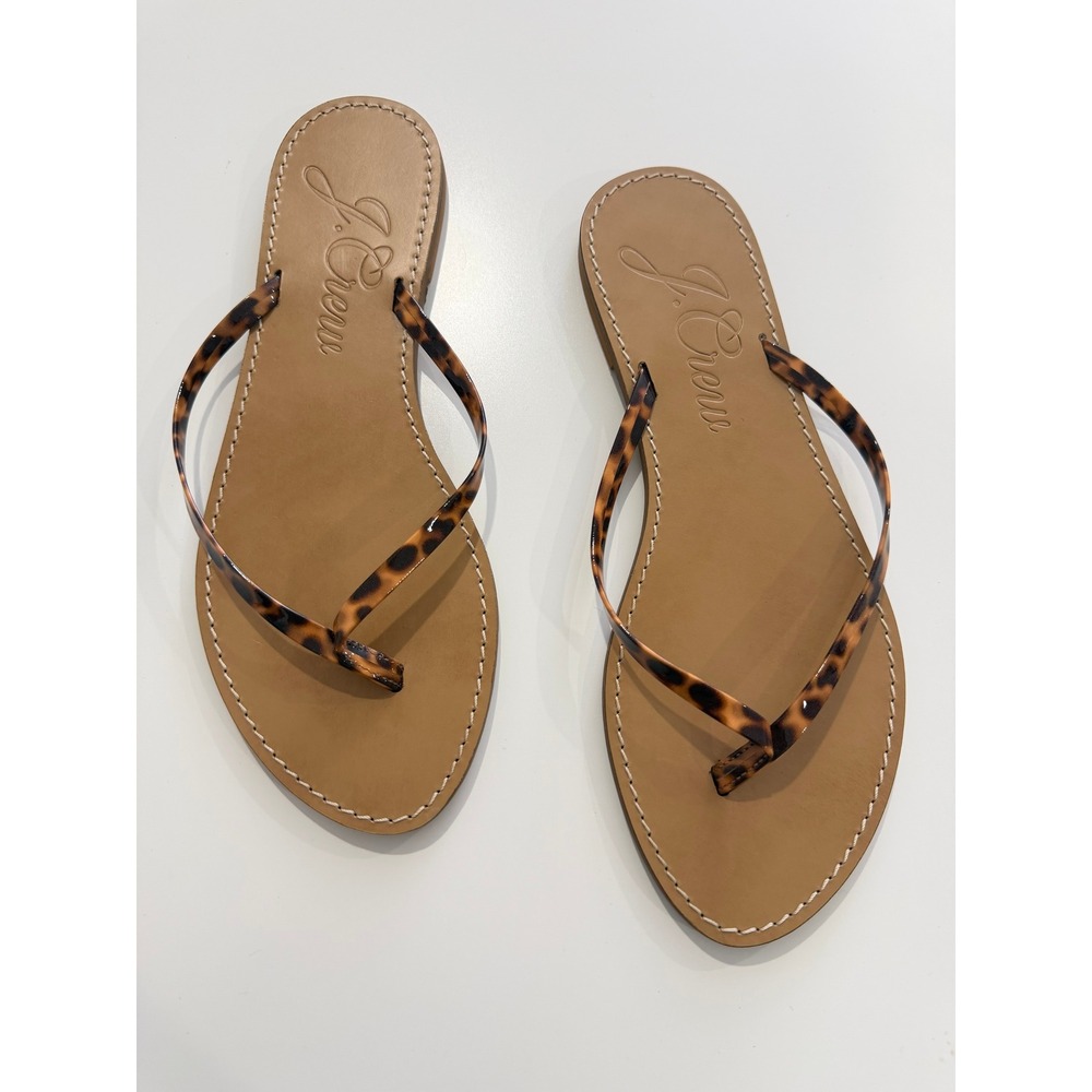 J.Crew Capri Sandals Tortoise 9